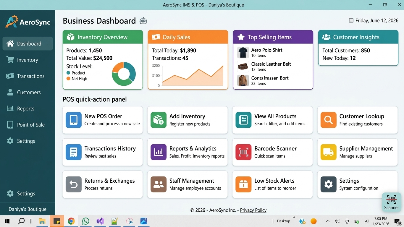 Inventory & POS System