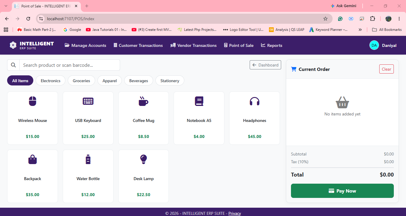 POS Interface